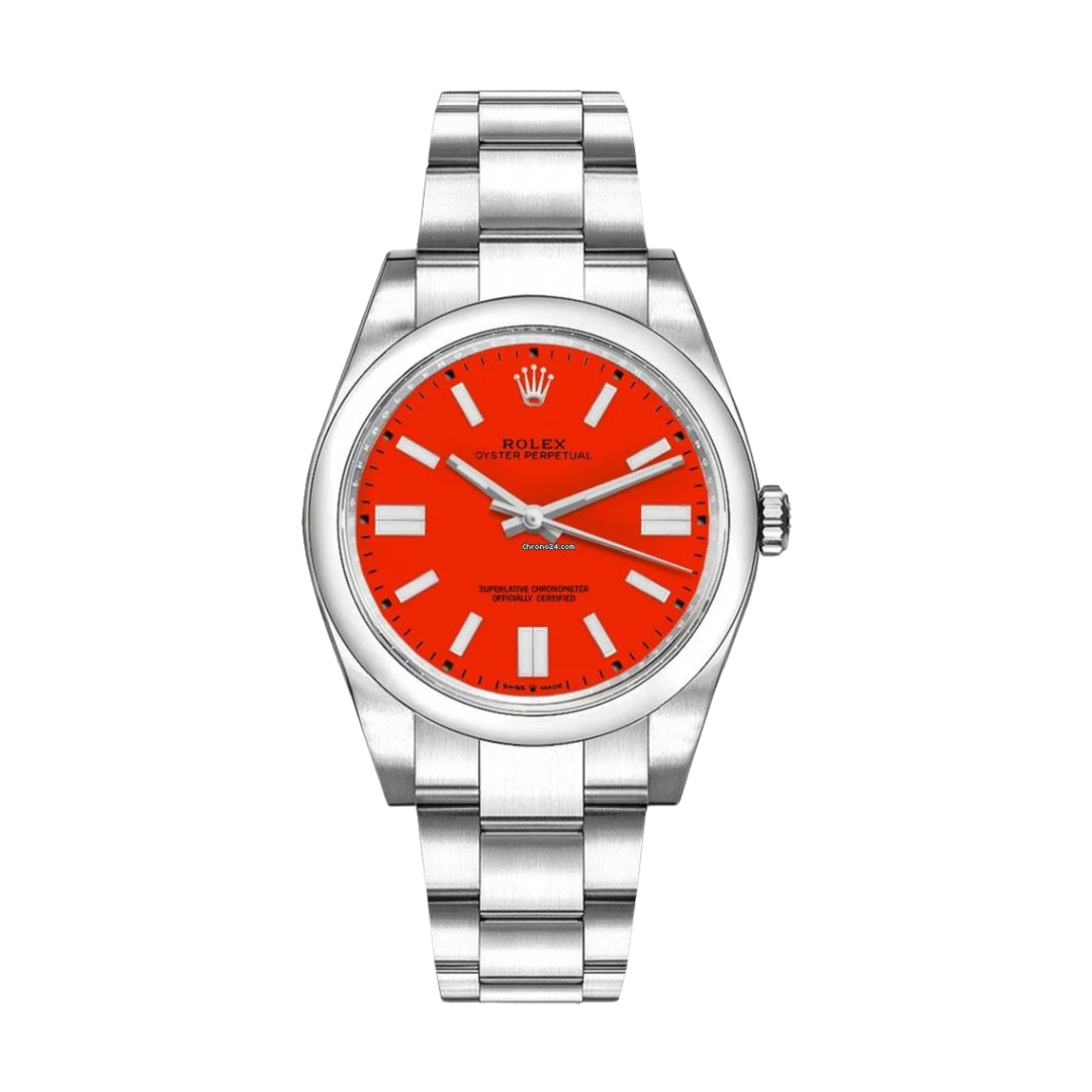 Rolex Oyster Perpetual 41 – Red Dial